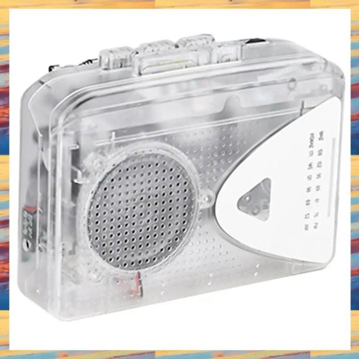 Vintage 1980s Stereo Cassette Tape Player AM/FM Radio Built In Speaker With Retro Headphones Unisef Japan Refurbished - New Zealand - View #3