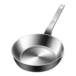 Single Eggs Cooking Pan 316stainless steel Multiple Layer Base Even Heat Distribution Saucepan For Stovetops