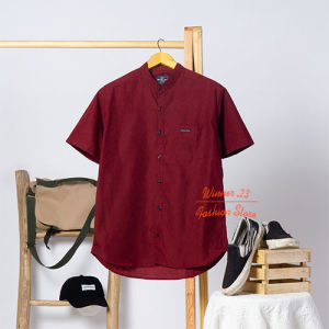 Kemeja Shanghai Pendek Baju Kemeja Shanghai Pria LEngan Pendek Kemeja Shanghai Import Kemeja Shanghai Rayon Kemeja Shanghai Linen Kemeja Kerah Shanghai Pria Kemeja Koko Shanghai Pria Baju Koko Dewasa Model Shanghai