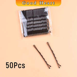 J.D. กิ๊บดำ 50 ชิ้น กิ๊บดำติดผม ทรงผมเรียบง่ายคลิปเล็ก วัสดุดีเยี่ยม hair clip