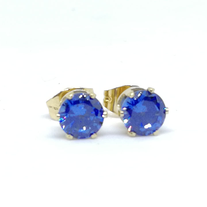 Wholesale Blue Sapphire Birthstone Connector 14kt Gold Filled