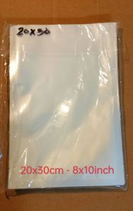 100 Pcs smooth Vacuum bag for Chambered vacuum machine food grade BPA Free Commercial Grade plastic for storage and cooking