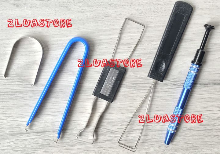 Dụng cụ hỗ trợ lube switch | Key Puller | Switch Puller | Gắp Stem - Stem holder | Nhíp Tweezers | Cọ | Tool lube switch