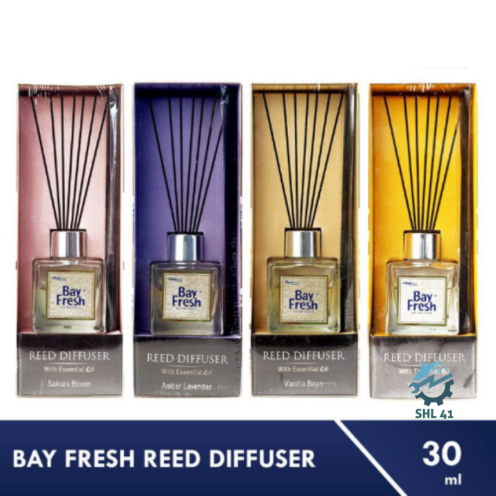Bay Fresh Reed Diffuser 30ml Reguler / Bay Fresh Pengharum Ruangan