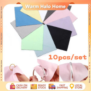 10/20Pcs Gold Silver Jewelry Polishing Cleaning Cloth Jewelry Clean Polish Cloth for Ring Necklace Jewelry Jewelry Glasses Lens Phone Screen Soft Wiping Cloth