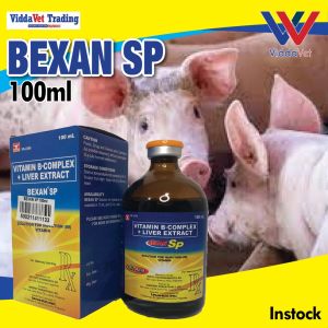 Bexan SP 100ml Bexan Sp Injectable 100 ml Bexan Sp for pigs chicken livestock Unahco Bexan Sp