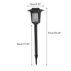 Solar Mosquito Killer Lamp LED Light Insect Killer Anti Mosquito Lamp Electric Shock Repellent Repeller Flying insect Moth insect trap Insect Killer Pest Control Fly Trap