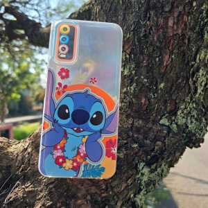 Case Hologram Fashion ( STITCH ) XIAOMI REDMI NOTE 13 4G POCO M6 PRO REDMI NOTE 13 5G REDMI NOTE 13 PRO 5G REDMI A1 REDMI A2 Casing Hologram Aurora Markas Kesing
