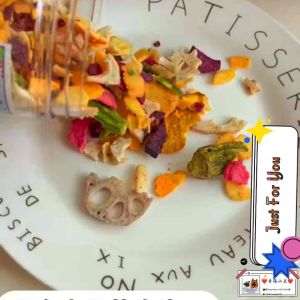 700g/600g Freeze- dried Chicken Fruit Vegetable/Freeze- dried Duck Fruit Vegetable/Dog/Cat/crisp meat /snack健康营养缤纷冻干果蔬脆