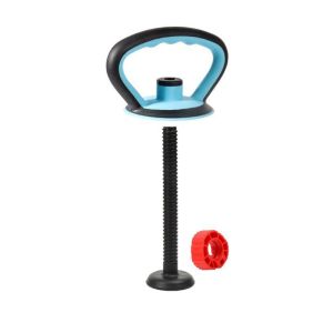 CYI47 Multifunctional Kettlebell Handle Portable Threaded Kettle Bell Grip Heavy Duty Adjustable Weight System Push Up Handle Indoor Training
