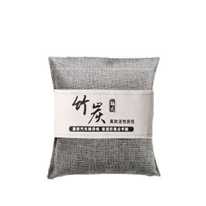 400g*2 Activated Bamboo Charcoal Bag Odor Remover Air Purifying Bags Car Charcoal Deodorant Bag