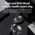 NORTH EDGE AI Health Analysis ECG Monitoring Smart Ring Blood pressure Blood oxygen Temperature 24-hour Health Monitoring Sleep Monitoring Work On Android IOS Systems Q520. 