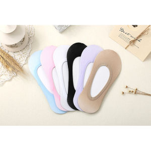 ถุงเท้าเรือแบบมองไม่เห็น ก้นบาง คุณภาพสูง ถุงเท้าซ่อน พอดี ไม่ง่ายเลย จุดสนใจ สุขภาพดี ฤดูใบไม้ผลิและฤดูร้อน