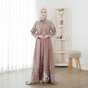 Gamis Dress Kondangan Terbaru 2025 Busui Jumbo S - 3XL SHIRINZEIN Haerumi
