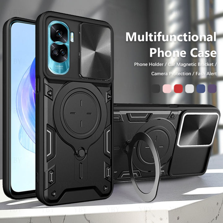 Bear Village Cover Per Honor 90 Lite / X50i, Flip Custodia In PU - Foto 10