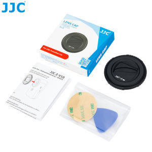 JJC Lens Cap for Canon PowerShot V10 Camera Anti-lost Twist-opening Type Lens Protective Cover
