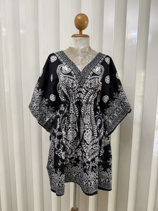 🎉ถูกที่สุด🎉เดรสโบฮีเมียน ชุดโบฮีเมียน ชุดไปทะเล เดรสปีกค้างคาว งาน ...