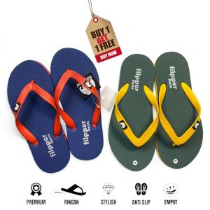 SANDAL JAPIT FLIPPER CLASSIC PRIA WANITA SPON LETUR TERBARU