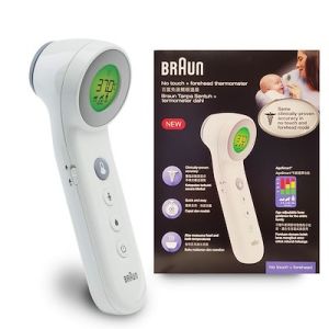 (Original) BRAUN No Touch + Forehead Thermometer BNT 400 [Warranty 2 Years]