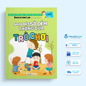 Sách - Tư Duy Toán Học Hàn Quốc - Nhận Biết Số Đếm Thông Qua Trò Chơi-Vanlangbooks