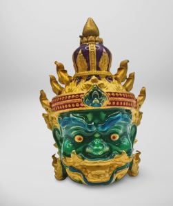 护法鬼王头 6 #Sian Thaowessuwan #Roon Bucha Khru #泰国佛牌 #龙婆帕 #百岁圣僧 #Thai Amulet #Chao Khun Phat #Wat Huay Duan #BE2565