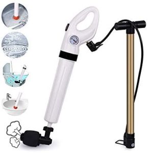 NEW SALE 2021!!Toilet Plunger Drain Unblocker Powerful Manual Pneumatic Dredge Equipment. High Pressure Drainer-KC41