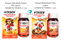 VITASEN Daily Multivitamin Plus Lysine Chewable Tablets 60's. 