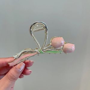 M&P Store - Kẹp tóc càng cua hoa Tulip - Qùa tặng cho phái nữ vào các dịp lễ