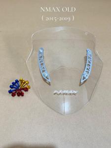 PAKET VISOR NMAX NEW DAN NMAX OLD LENGKAP DENGAN BAUT GARNISH PAKET AKSESORIS MOTOR NMAX VARIASI PEMANIS MOTOR