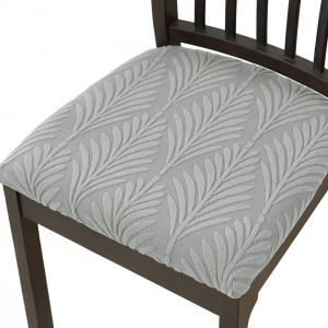 GAOSU Nordic Style Jacquard Chair Seat Cover Stain-resistant Elastic Chair Protective Cover Practical Removable Seat Case Living Room