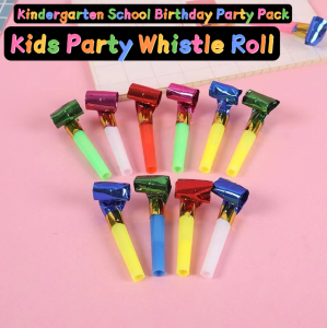 [MSIA SHIP] NOVELTY Kids Party Whistle Roll Classic Toys 1pc Wisel Parti Mainan Klasik Kanak Birthday Goodies Doorgift Supply Christmas Wedding Festive Children Fun Cute Present Gift Kindergarten School Hadiah Perayaan Murid Tadika Budak 生日派对 吹龙口哨 经典玩具