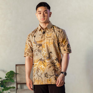 Trimangun - Mandalas Kemeja Batik Pria Premium Lengan Pendek