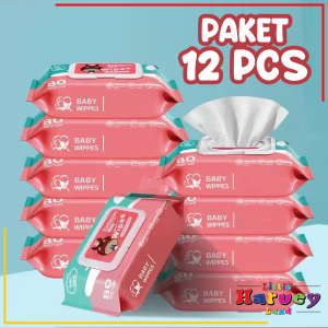 Tissue Basah Baby PAKET 12 PACK Tissue Bayi Super Soft Wet Wipes 80s Perlengkapan Bayi Tisu Basah Wajah Perawatan Kecantikan Facial Tissu 180 Sheets 2 Ply 250 Travel Pack Tisu Bayi Ganti Popok Pempers Diapers Tissue Basah Wajah Kecantikan Murah Grosir