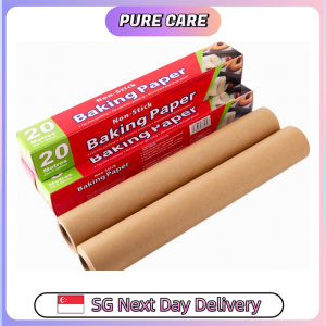 【Pure Care】 Non Stick Baking Paper Roll Oil Proof Parchment Paper 5M 10M 20M