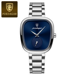 POEDAGAR Luxury Watch for Woman Waterproof Stainless Steel Quartz Ladies Watch High Quality Elegant Female Clock