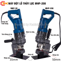 Máy đột lỗ  thủy lực  chạy điện cầm tay MHP20U - Đột sắt dày 6mm - Bảo hành 6 tháng. 