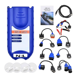Heavy Duty Truck OBD2 Diagnostic Interfaces Portable USB Connection Tool for Quick Vehicle Data Access Maintenance Needs