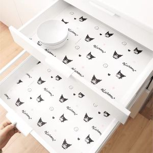 Sanrio Non Slip Drawer Mat Shelf Liner Cabinet Pad Rubber Kitchen Cupboard Mat Coasters