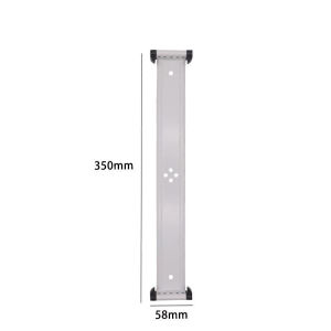 Wall-Mounted A4 Flip File Rack Standard A4 Homework Guide Book Display Folder High Transparent PVC Wall Mount Document Organizer 5 Pages 10 Pages Optional For Factory Workshop Catering Milk Tea Shop Mall Hospital Hotel Office SOP Menu Notice List