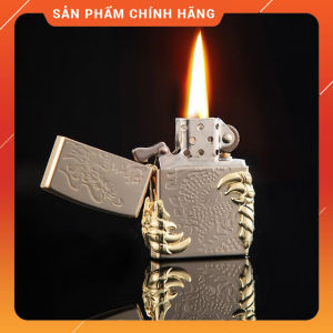 Hộp Quẹt Bật Lửa Xăng Bấc Đá star s8803a MONGRONG thiết kế đẹp độc lạ - giao màu ngẫu nhiên