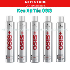 Gôm tạo kiểu tóc Osis+ xịt giữ nếp tóc bồng bềnh Cao Cấp OSIS+3 có tem nội đia trung