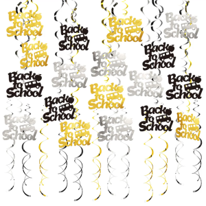 Colorful Spirals Party Decorations High Quality Spirals Hanging Decoration For Ages Back to School Parties