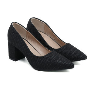 【E&S】2inch fashion style elegant heels block office work sandals shoes for women GK237