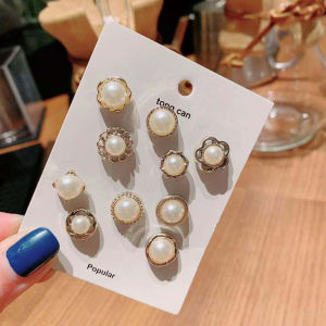 10pcs/Set Anti-slip No-jahit Kancing Baju Bros Dekor Yang Sudah Diperbaiki Julu Dekoratif