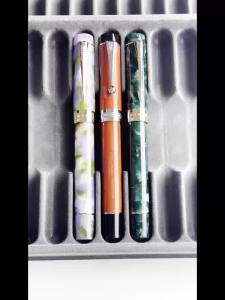 JINHAO 100 Fountain Pen Red Koi Carp Color Resin Luxury Pens M/F/EF Nib Office School Supplies Stationery Gift2026