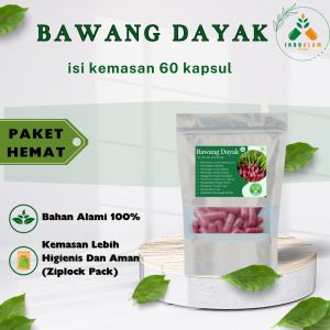 Kapsul Bawang Dayak Herbal Menopause dan Infeksi Bakteri