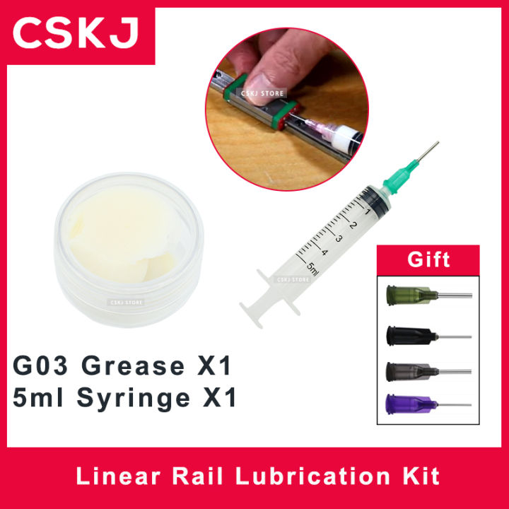 Linear Rail Lubrication Kit G03 Grease 10g 30g 5ml MGN7 MGN9 MGN12