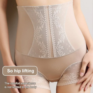 Shaping Pants Postpartum Shapewear Silky Smooth Small Waist High Rebound Fitted Elasticized Waistband