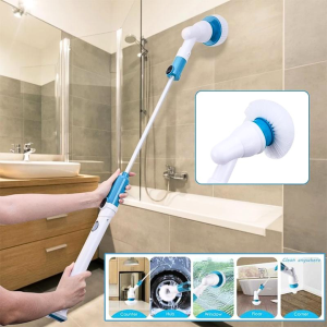 PENGIRIMAN CEPAT TaffHOME Sikat elektrik pembersih kamar mandi lantai Toilet wc WQ8111