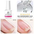 BORN PRETTY 15ml 6 IN 1 Nail Glue Gel Nail Art Polish Transparent Clear Function UV Gel looming Gel Strengthener Extension Varnish. 